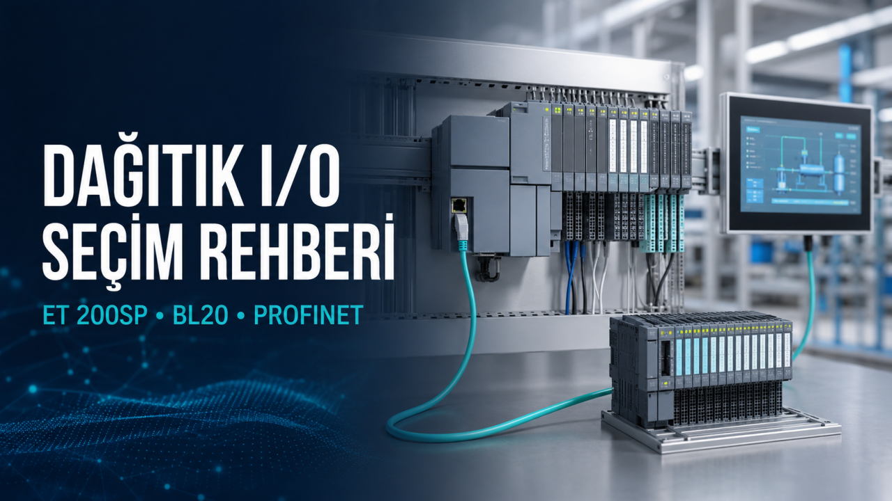 Dağıtık I/O Sistemi Nasıl Seçilir? ET 200SP ve BL20 Rehberi