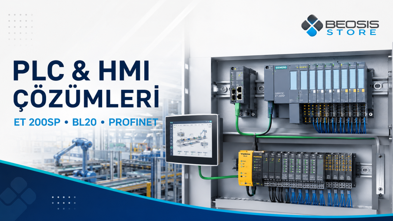 Siemens PLC, HMI ve Dağıtık I/O Çözümleri