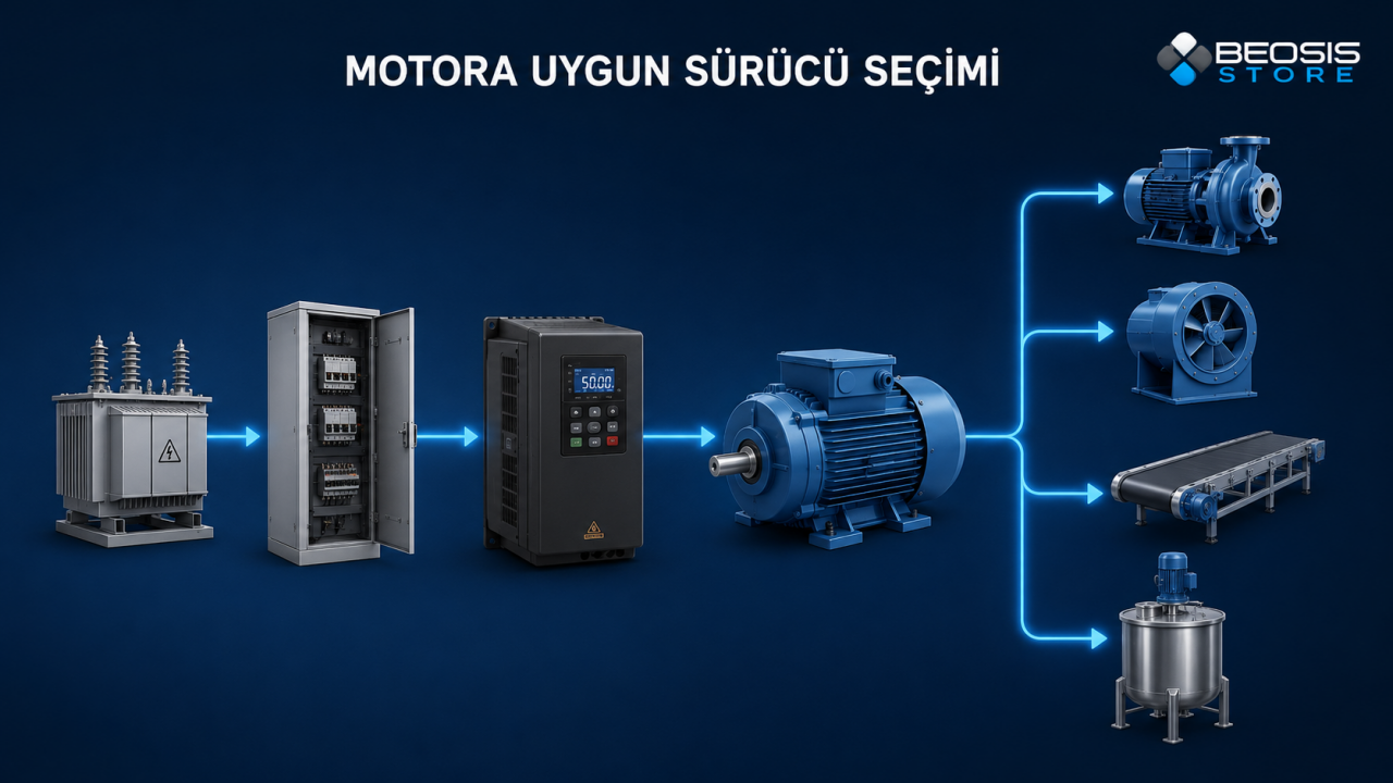 Motor Hız Kontrolü İçin Doğru Danfoss Sürücü Seçimi