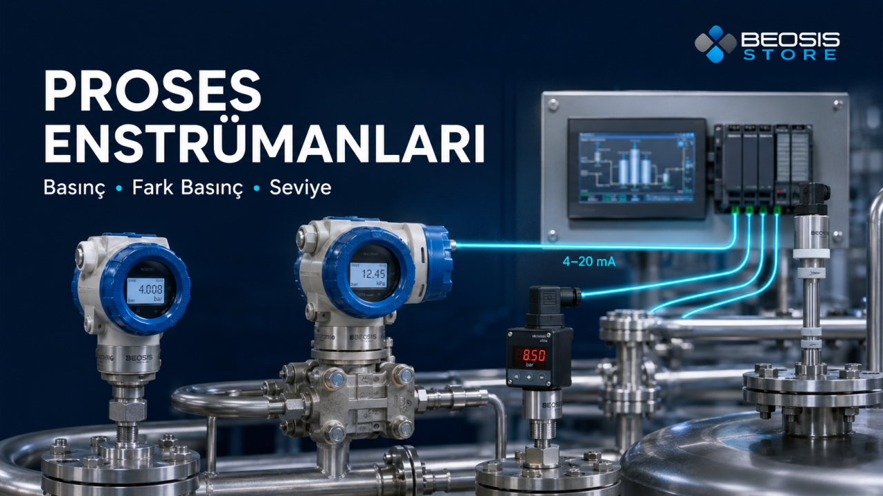 Proses Enstrümanları: Basınç ve Fark Basınç Ölçümü