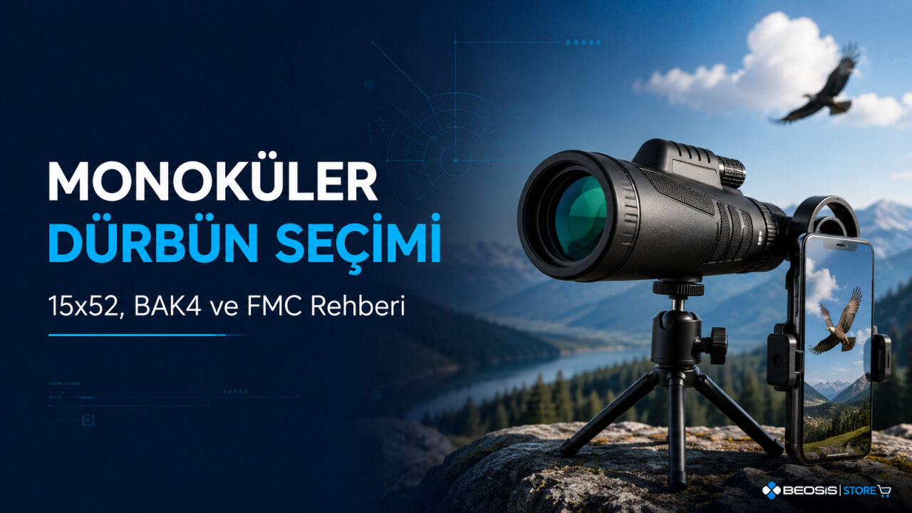Monoküler Dürbün Nasıl Seçilir? 15x52, BAK4 ve FMC Rehberi