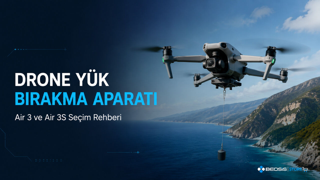 Drone Yük Bırakma Aparatı Nasıl Seçilir? Air 3 ve Air 3S Rehberi