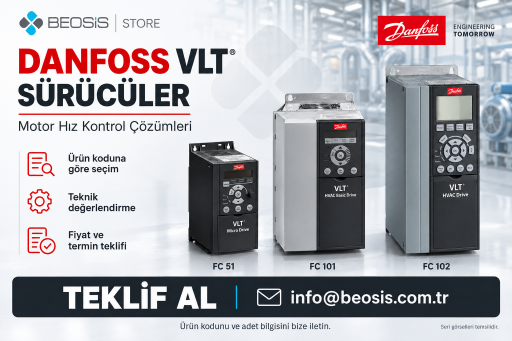 Danfoss Sürücüler - Teklif Al
