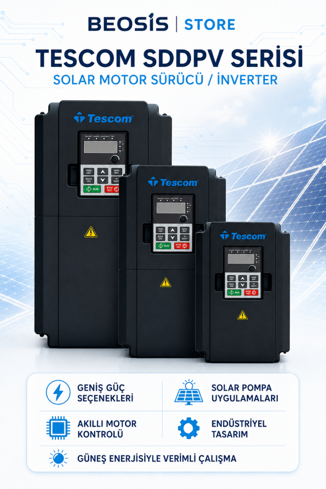 TESCOM SDDPV15K TESCOM SDDPV15K 15KW SOLAR MOTOR SÜRÜCÜ İNVERTER