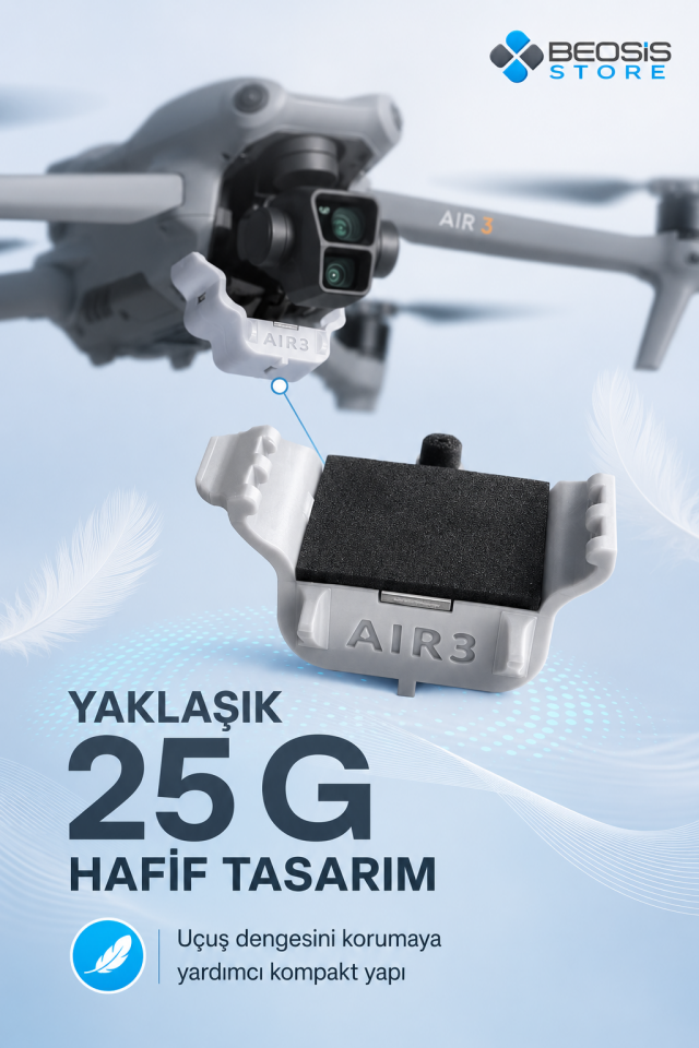 DJI Air 3 / Air 3S Yük Bırakma Aparatı – HENWAFX Işık Sensörlü Airdrop Modülü