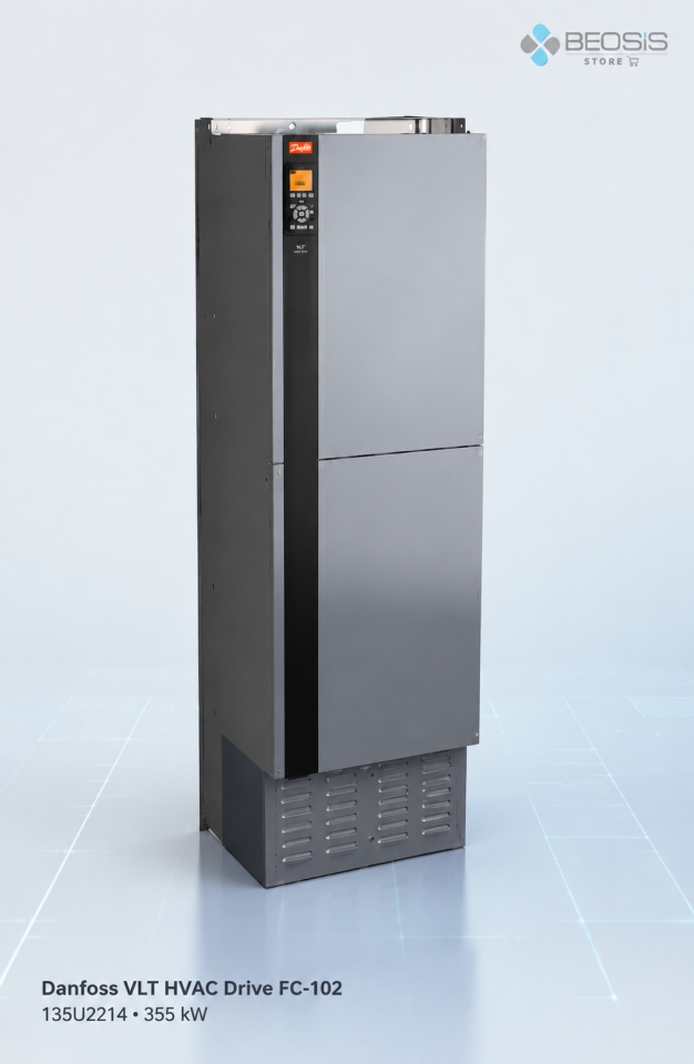 Danfoss VLT HVAC Drive FC-102 355 kW 380-480 V IP20 Frekans Konvertörü 135U2214