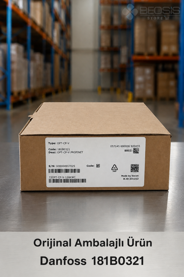 Danfoss VACON OPT-CP-V PROFINET Haberleşme Kartı