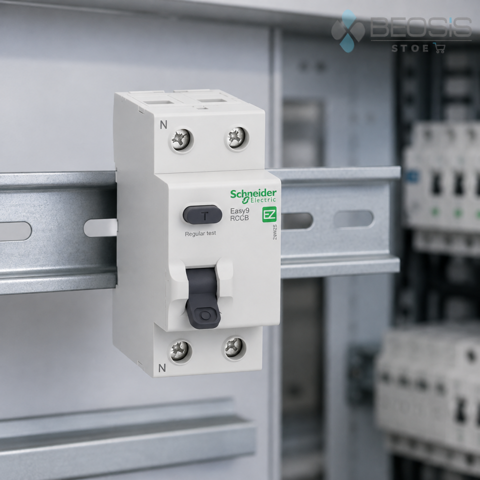 Schneider Electric Easy9 EZ9R05225 2P 25A 30mA AC Tip Kaçak Akım Koruma Rölesi