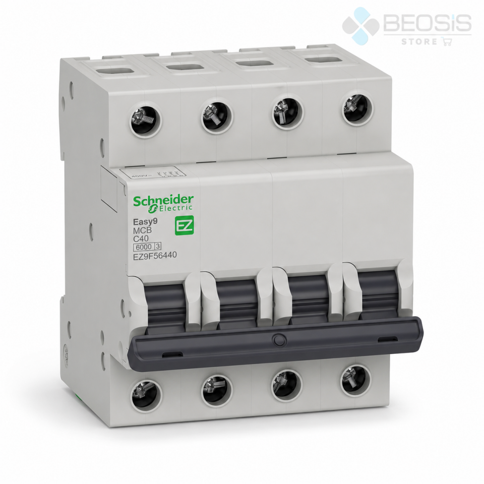 Schneider Electric Easy9 EZ9F56440 4P C40 6kA Otomatik Sigorta