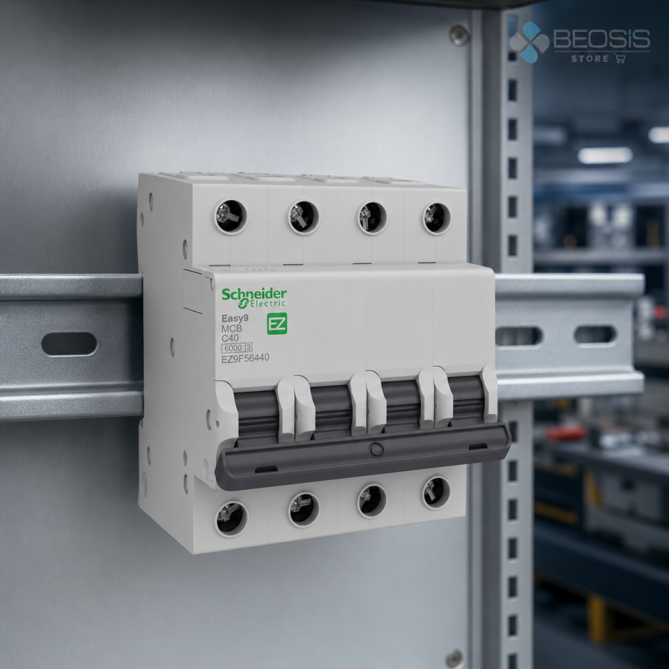 Schneider Electric Easy9 EZ9F56440 4P C40 6kA Otomatik Sigorta
