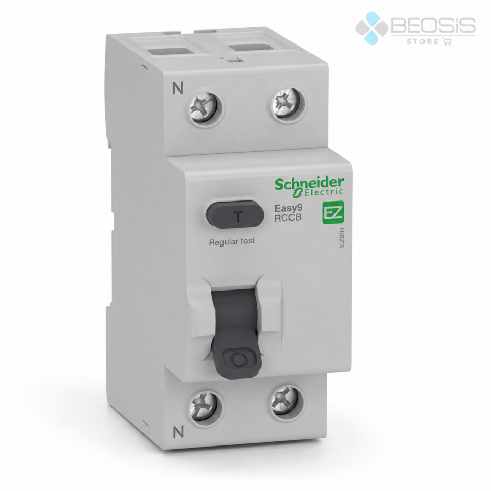 Schneider Electric Easy9 EZ9R05263 2P 63A 30mA AC Tip Kaçak Akım Koruma Rölesi
