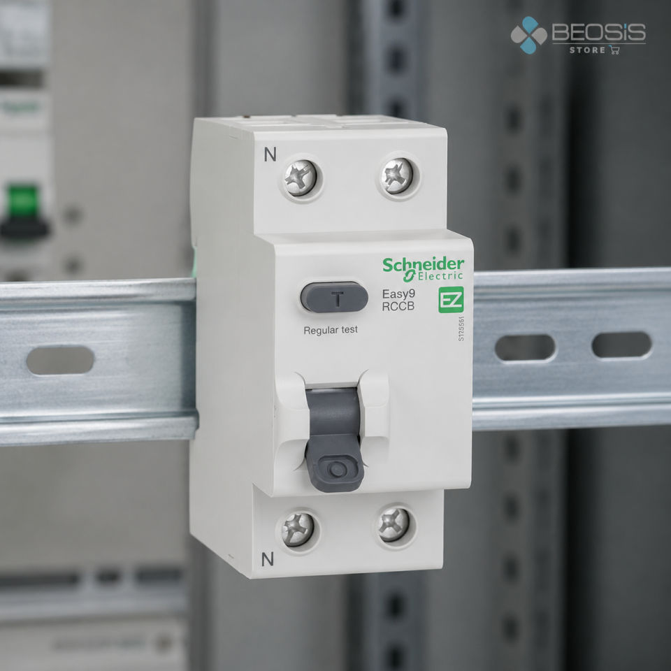 Schneider Electric Easy9 EZ9R05263 2P 63A 30mA AC Tip Kaçak Akım Koruma Rölesi