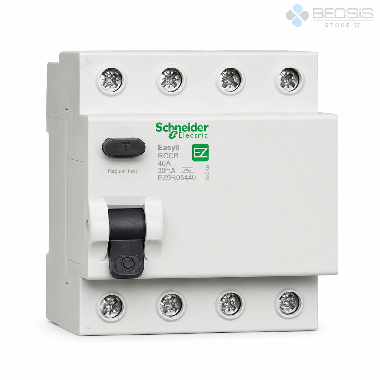 Schneider Electric Easy9 EZ9R05440 4P 40A 30mA AC Tip Kaçak Akım Koruma Rölesi