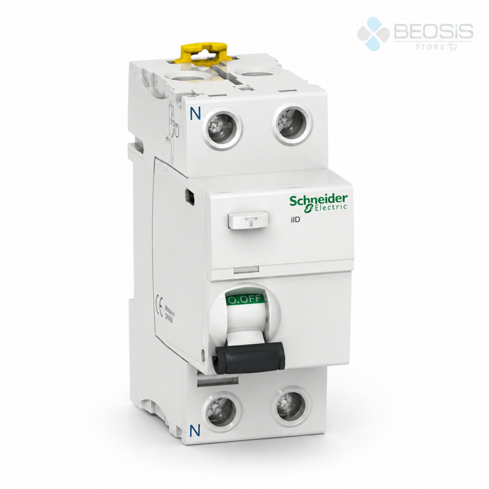 Schneider Electric Acti9 iID A9R11240 AC Tip 2P 40A 30mA Kaçak Akım Koruma Rölesi