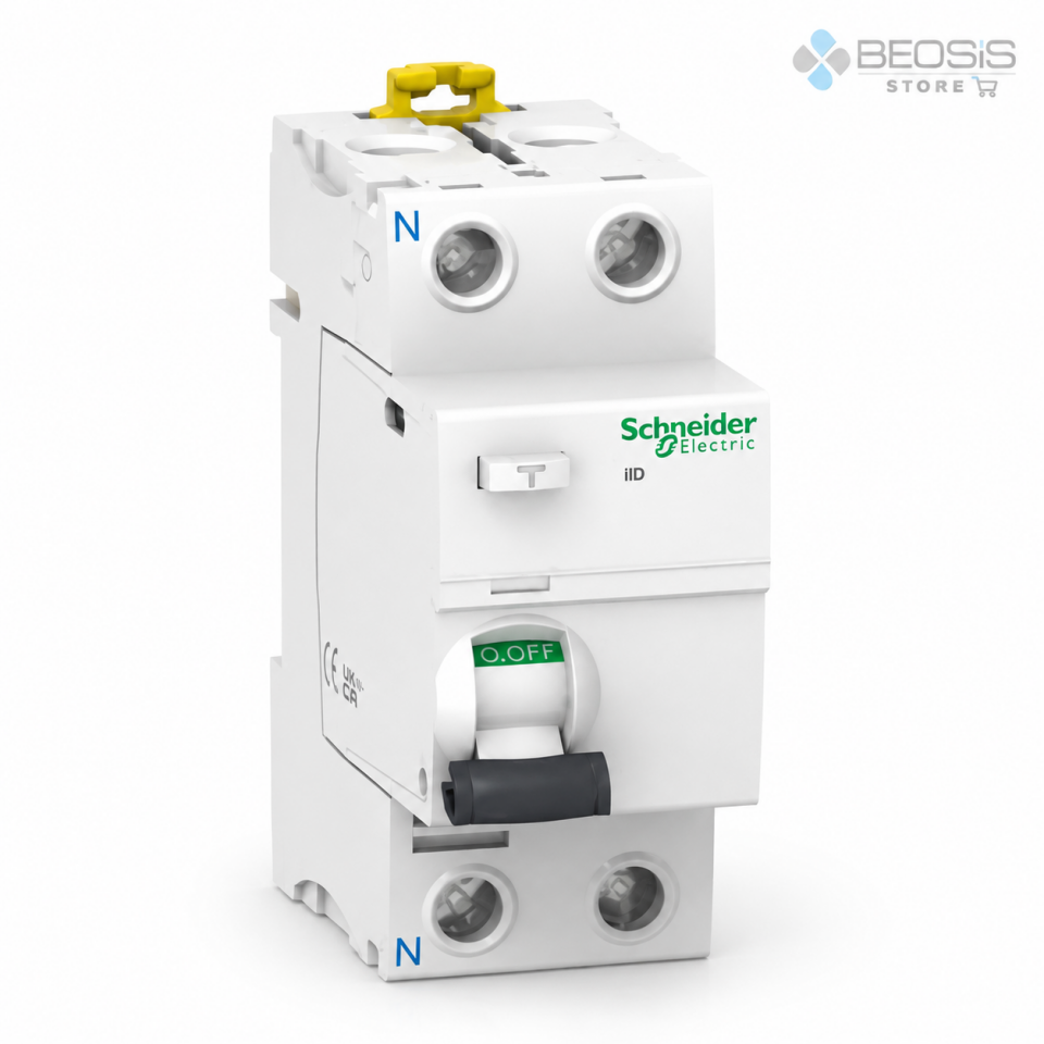 Schneider Electric Acti9 iID A9R11225 AC Tip 2P 25A 30mA Kaçak Akım Koruma Rölesi