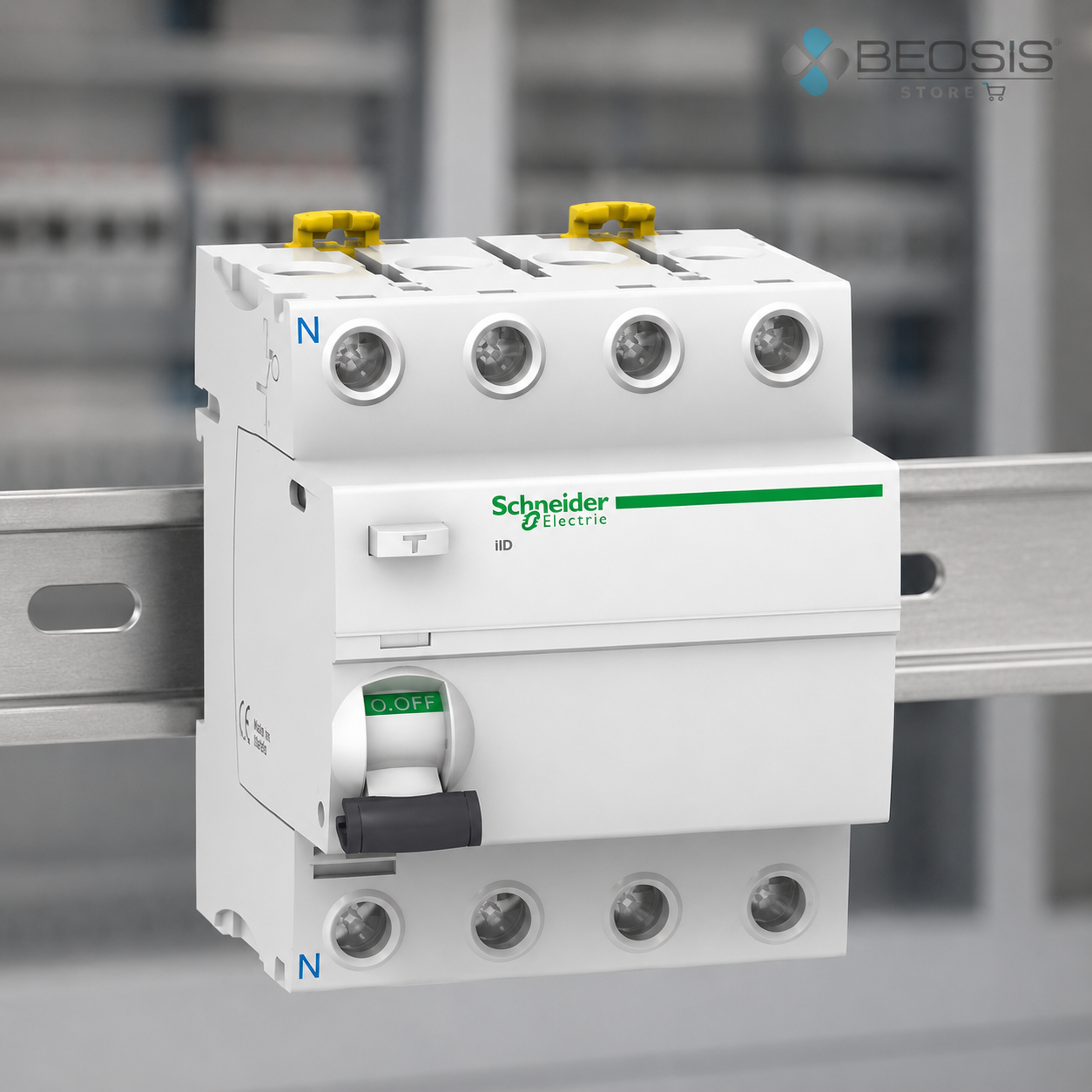 Schneider Electric Acti9 iID A9R61440 A-SI Tip 4P 40A 30mA Kaçak Akım Koruma Rölesi