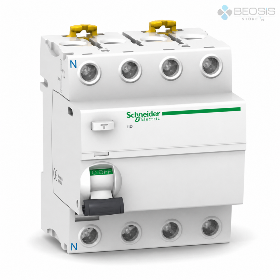 Schneider Electric Acti9 iID A9R11463 AC Tip 4P 63A 30mA Kaçak Akım Koruma Rölesi