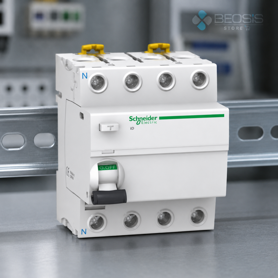 Schneider Electric Acti9 iID A9R61463 A-SI Tip 4P 63A 30mA Kaçak Akım Koruma Rölesi