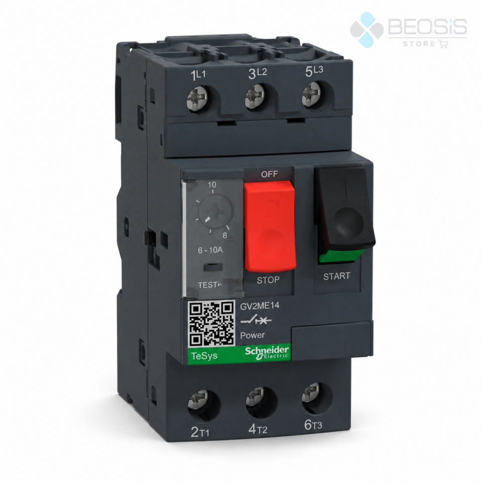 Schneider Electric TeSys GV2ME14 Motor Koruma Şalteri 6-10A