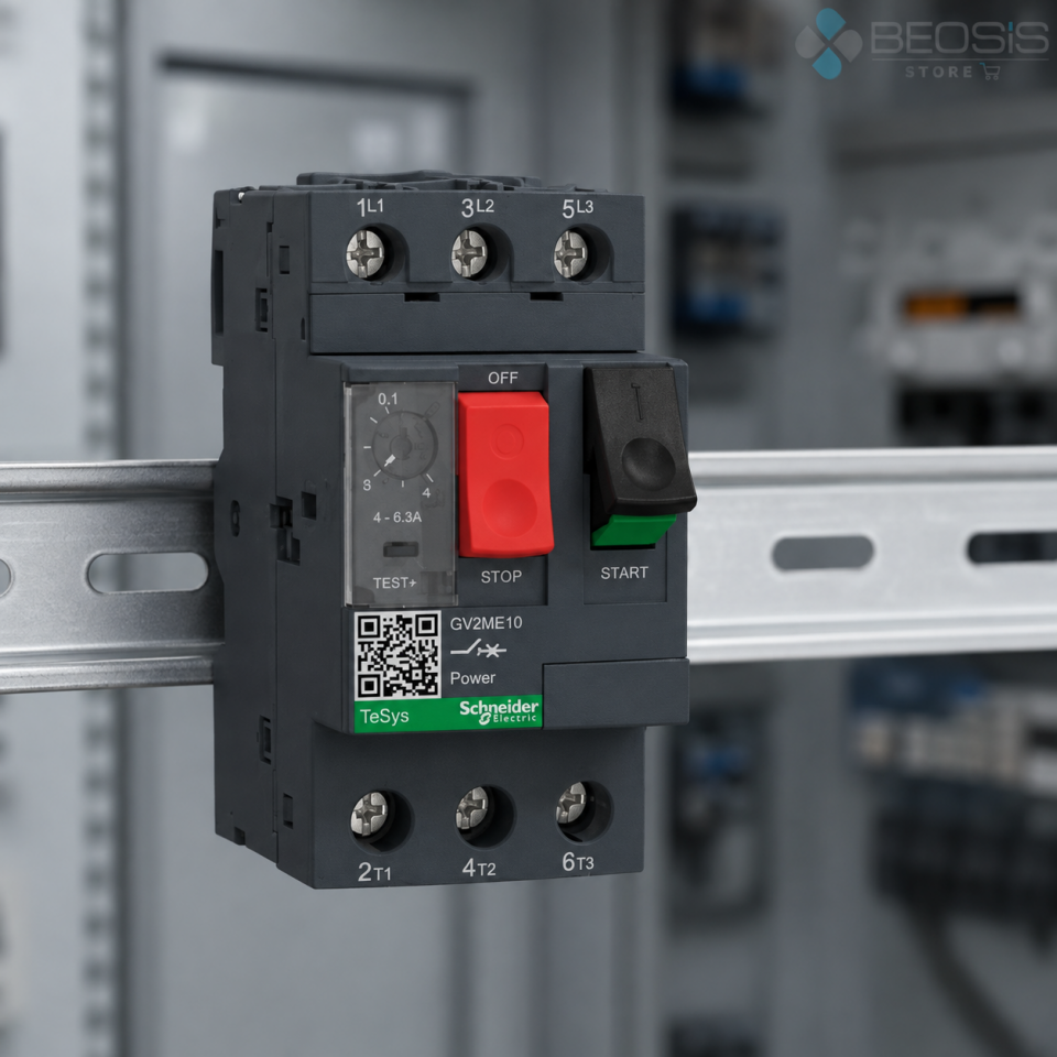 Schneider Electric TeSys GV2ME10 Motor Koruma Şalteri 4-6.3A