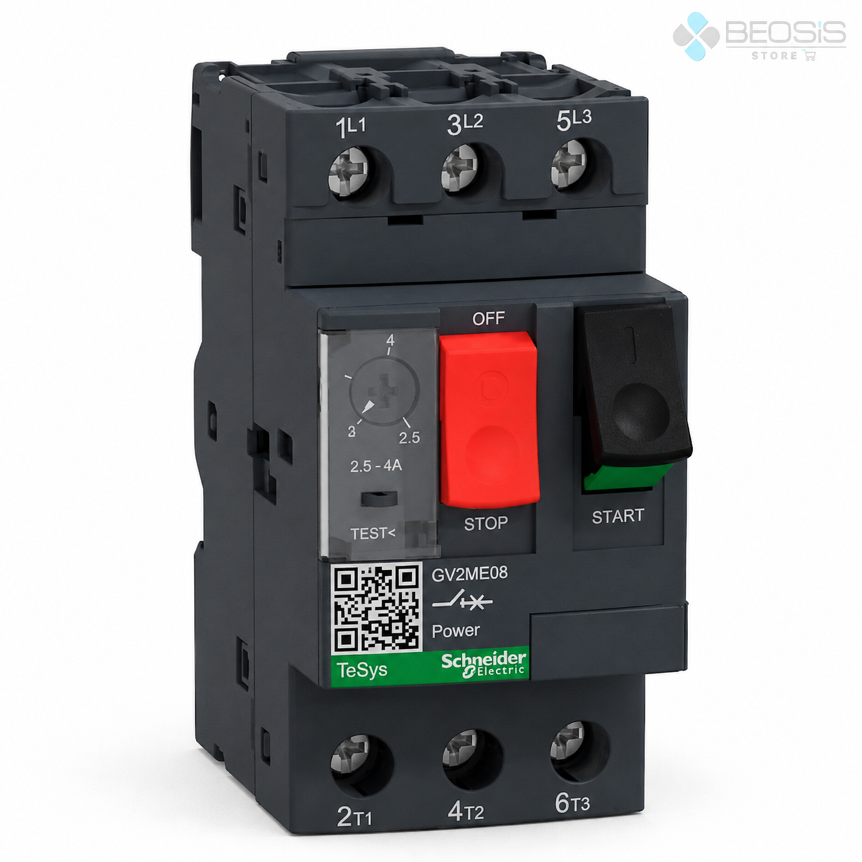 Schneider Electric TeSys GV2ME08 Motor Koruma Şalteri 2.5-4A