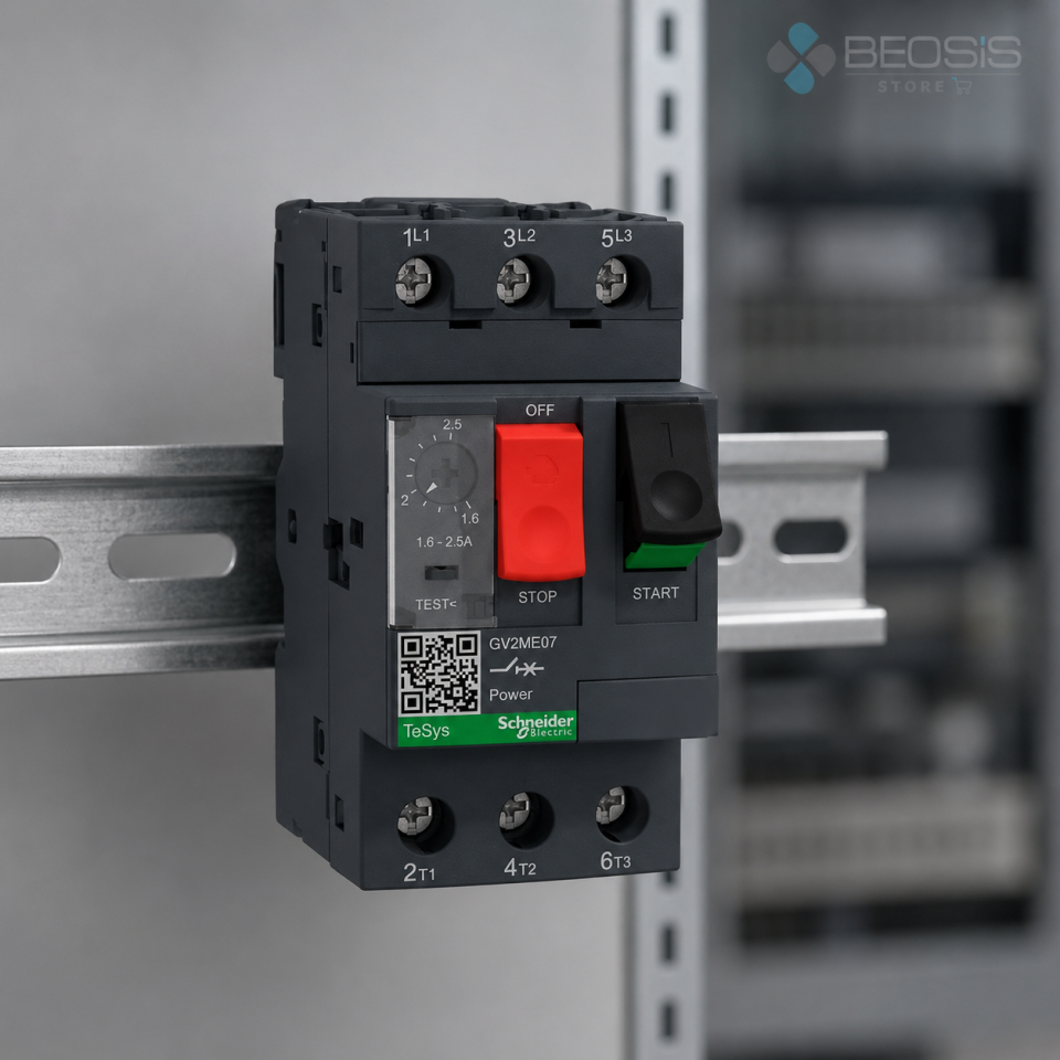 Schneider Electric TeSys GV2ME07 Motor Koruma Şalteri 1.6-2.5A