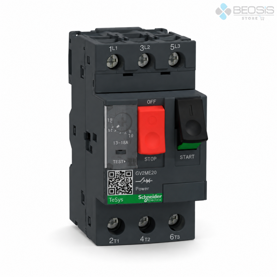 Schneider Electric TeSys GV2ME20 Motor Koruma Şalteri 13-18A
