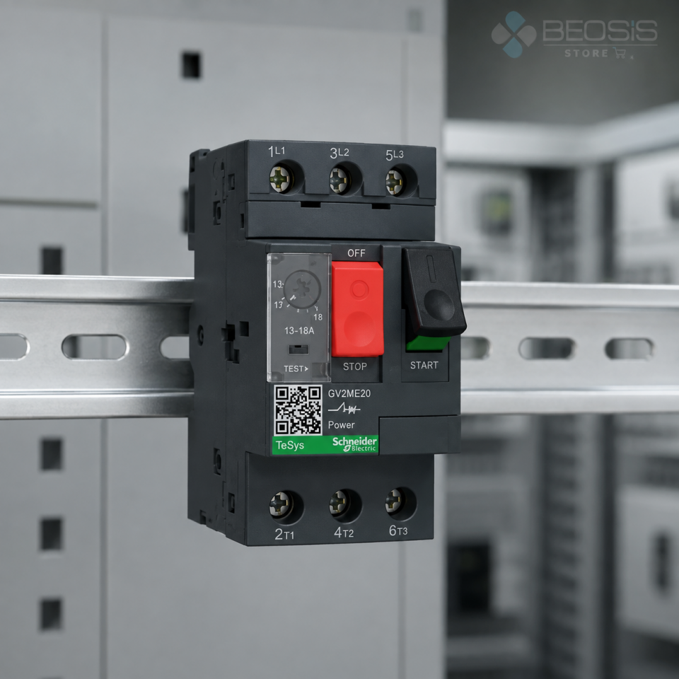 Schneider Electric TeSys GV2ME20 Motor Koruma Şalteri 13-18A