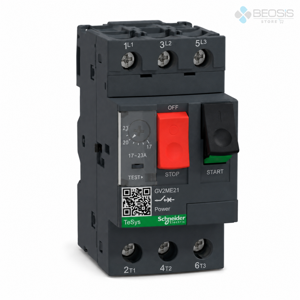 Schneider Electric TeSys GV2ME21 Motor Koruma Şalteri 17-23A