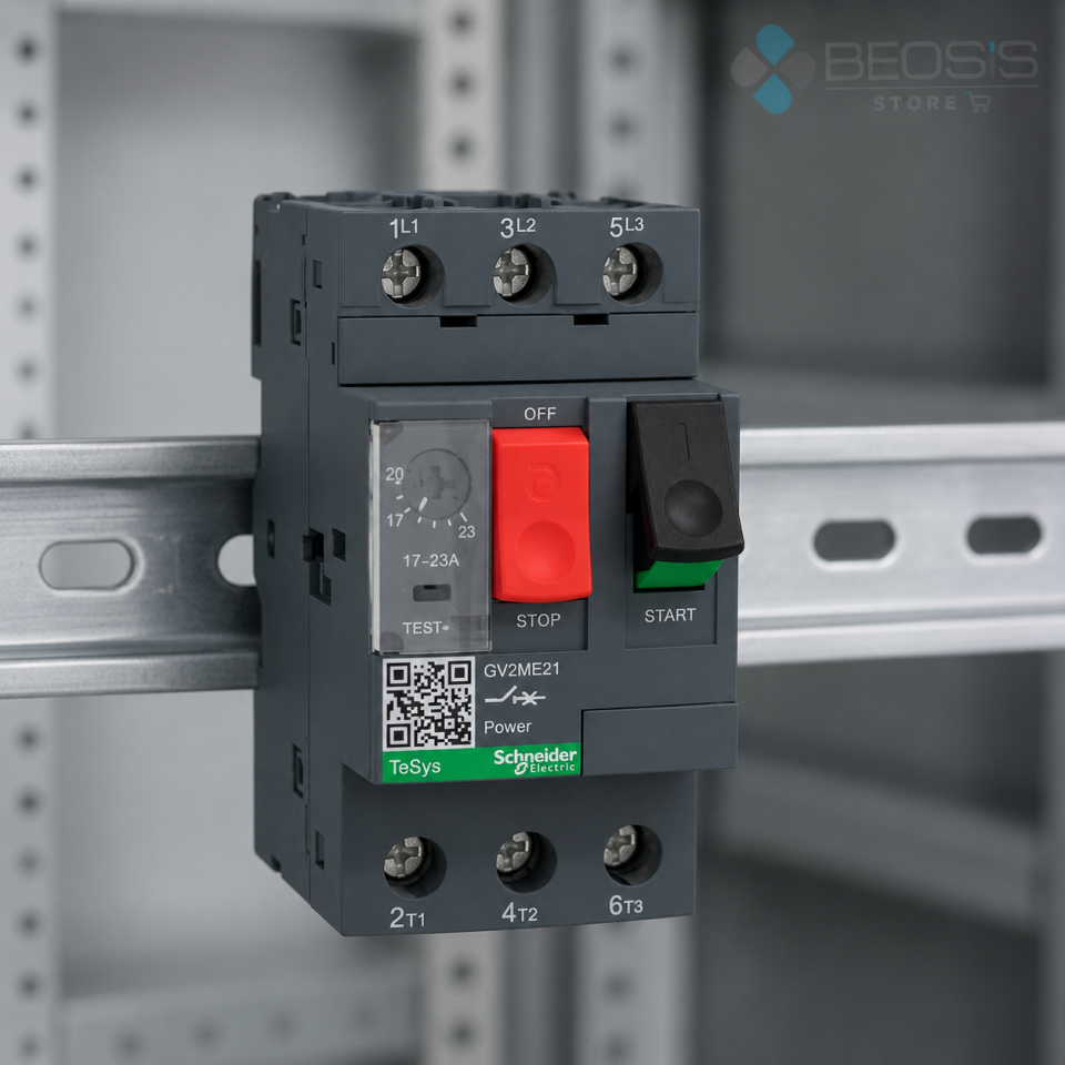 Schneider Electric TeSys GV2ME21 Motor Koruma Şalteri 17-23A