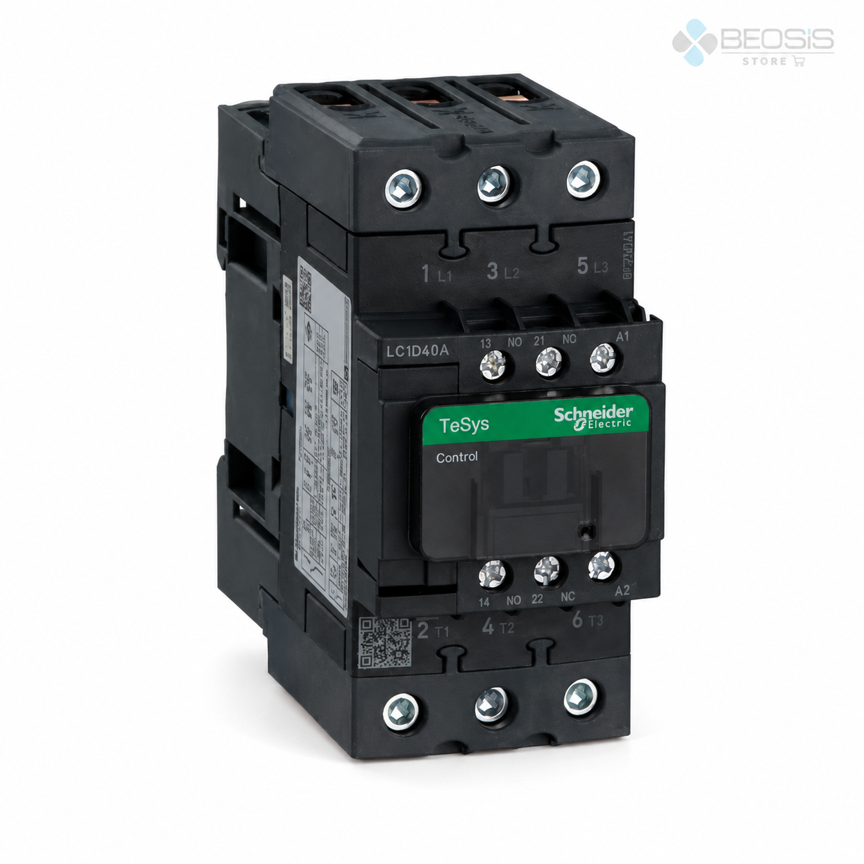 Schneider Electric TeSys D LC1D40AM7 3P 40A 18.5kW 220VAC Bobin Güç Kontaktörü