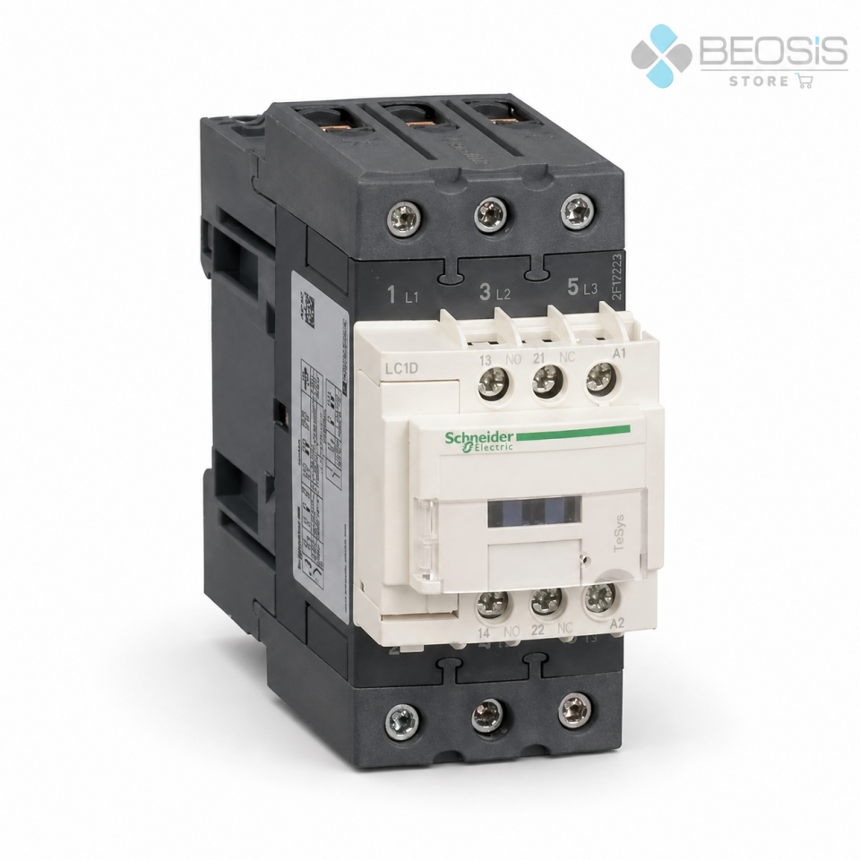 Schneider Electric TeSys D LC1D65AM7 3P 65A 30kW 220VAC Bobin Güç Kontaktörü