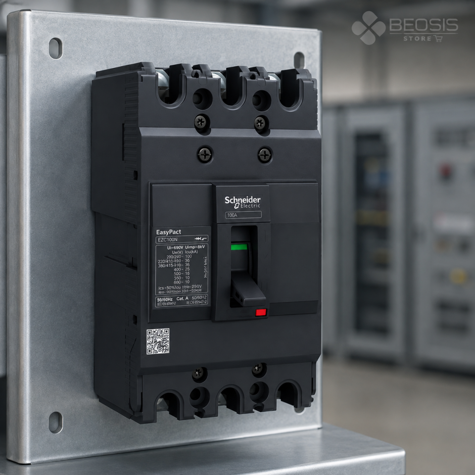 Schneider Electric EasyPact EZC100N3050 TMD 3P 50A 25kA Kompakt Şalter