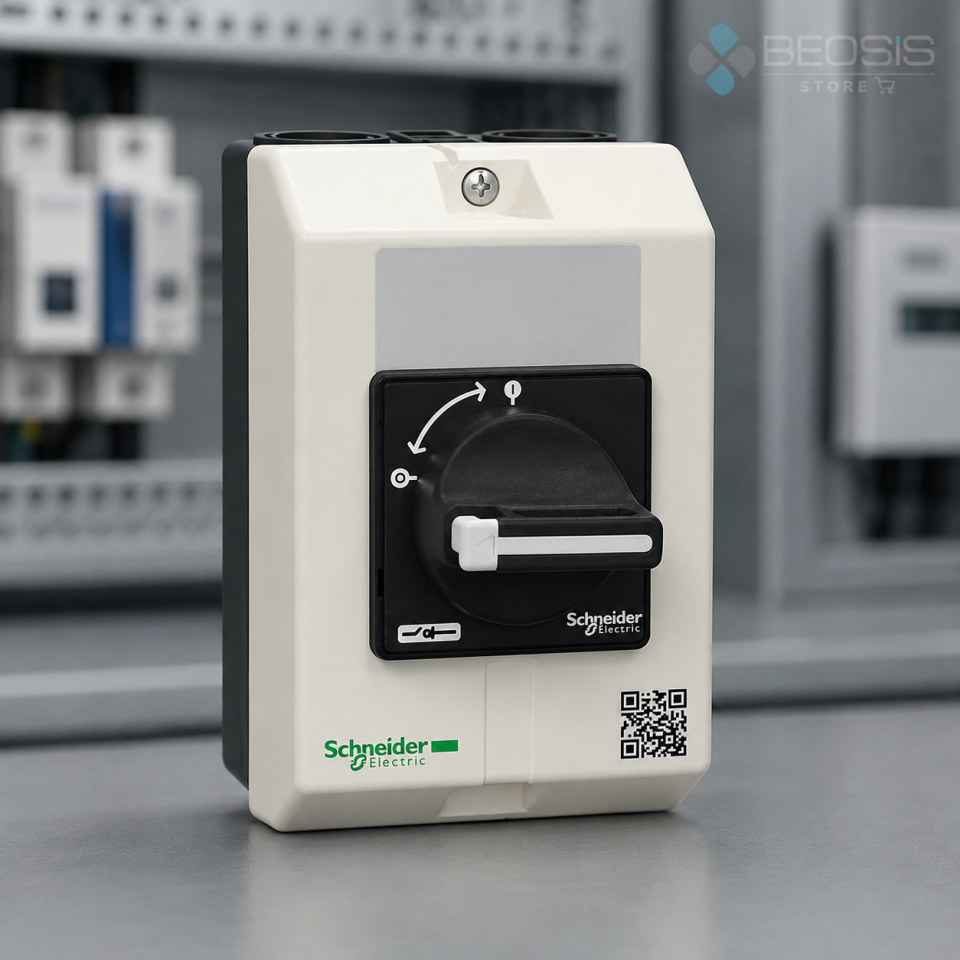 Schneider Electric TeSys Vario VBF2GE Kutu Tip 3P 32A IP65 Ana Şalter