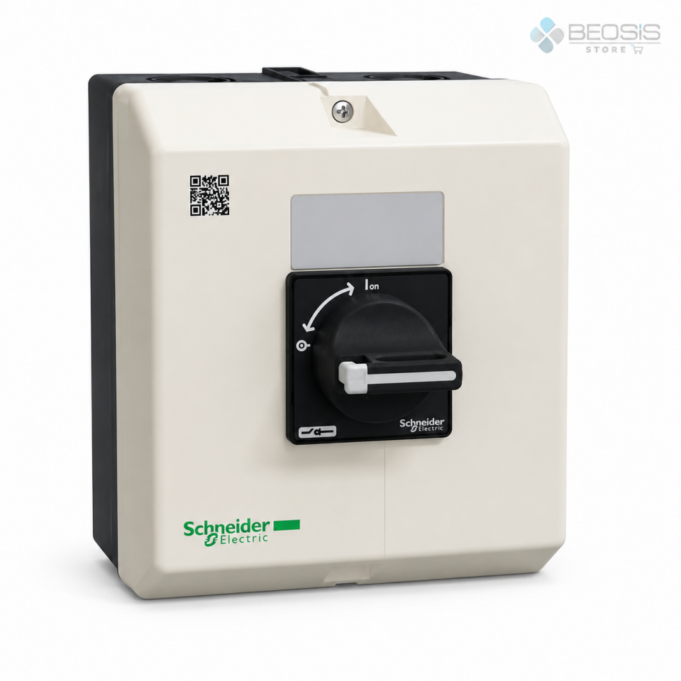 Schneider Electric TeSys Vario VBF4GE Kutu Tip 3P 63A IP65 Ana Şalter