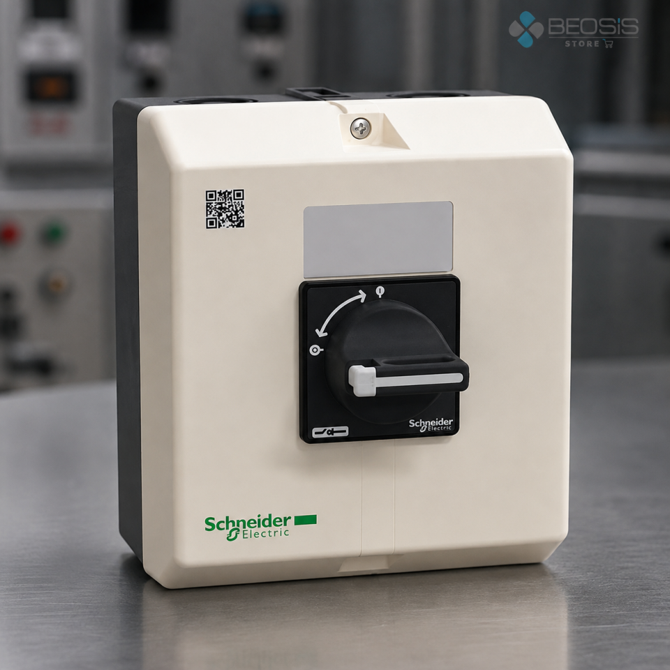 Schneider Electric TeSys Vario VBF4GE Kutu Tip 3P 63A IP65 Ana Şalter