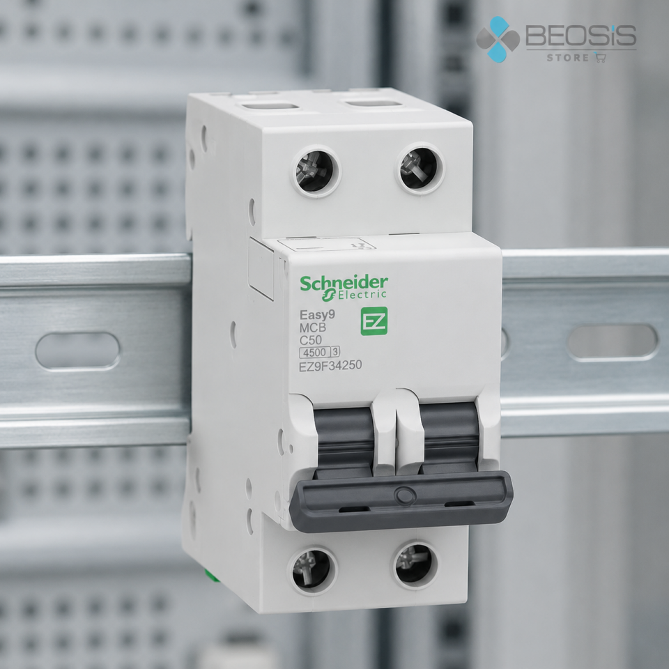 Schneider Electric Easy9 EZ9F34250 2P C50 4.5kA Otomatik Sigorta