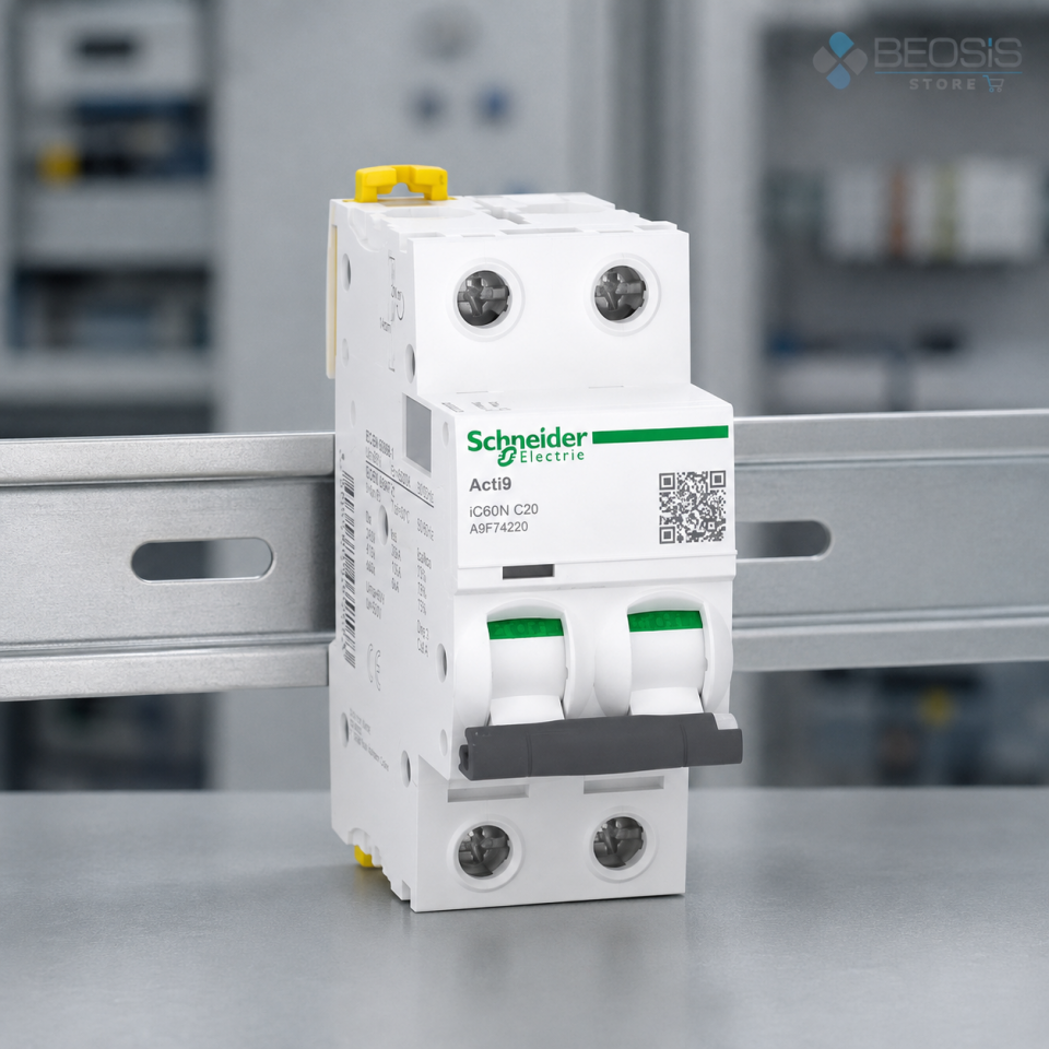 Schneider Electric Acti9 iC60N A9F74220 2P C20 6kA Otomatik Sigorta