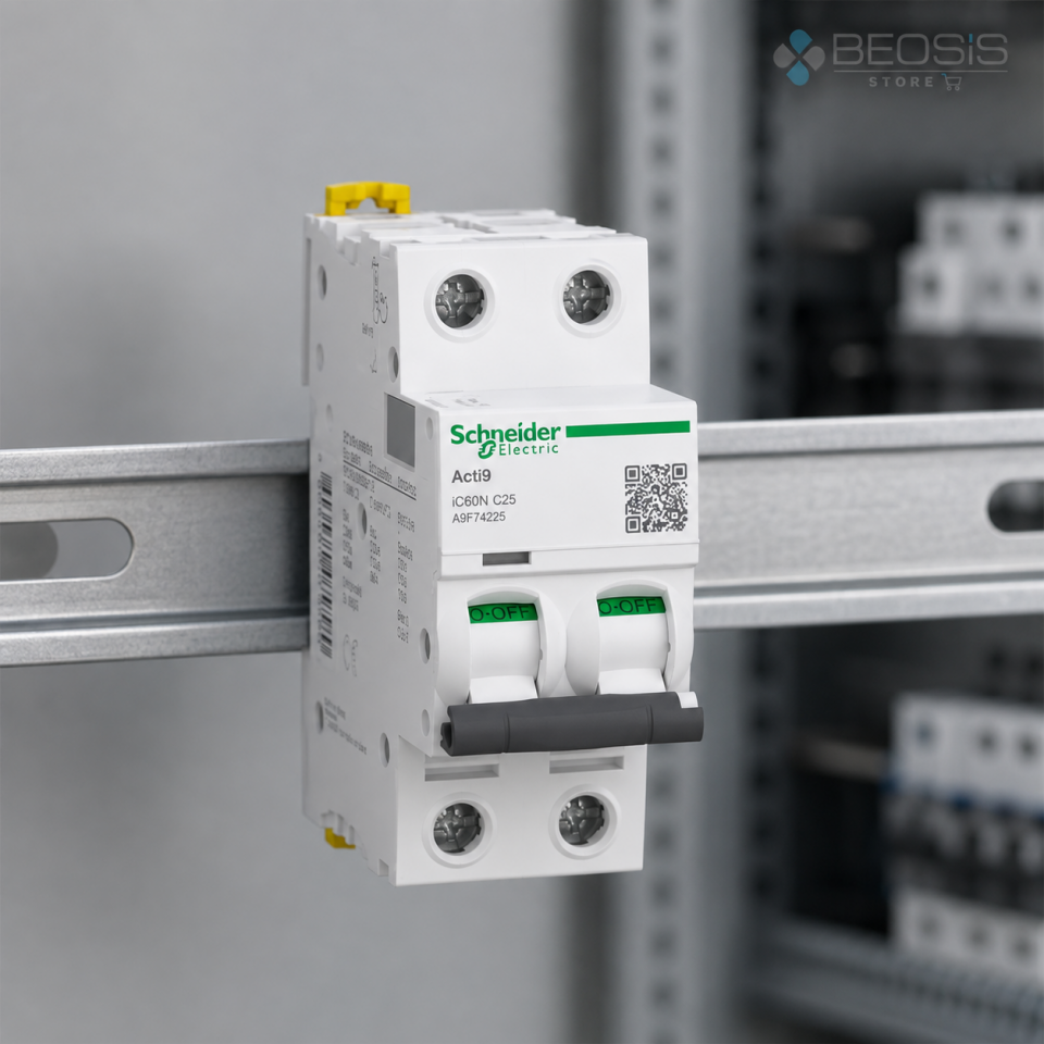 Schneider Electric Acti9 iC60N A9F74225 2P C25 6kA Otomatik Sigorta
