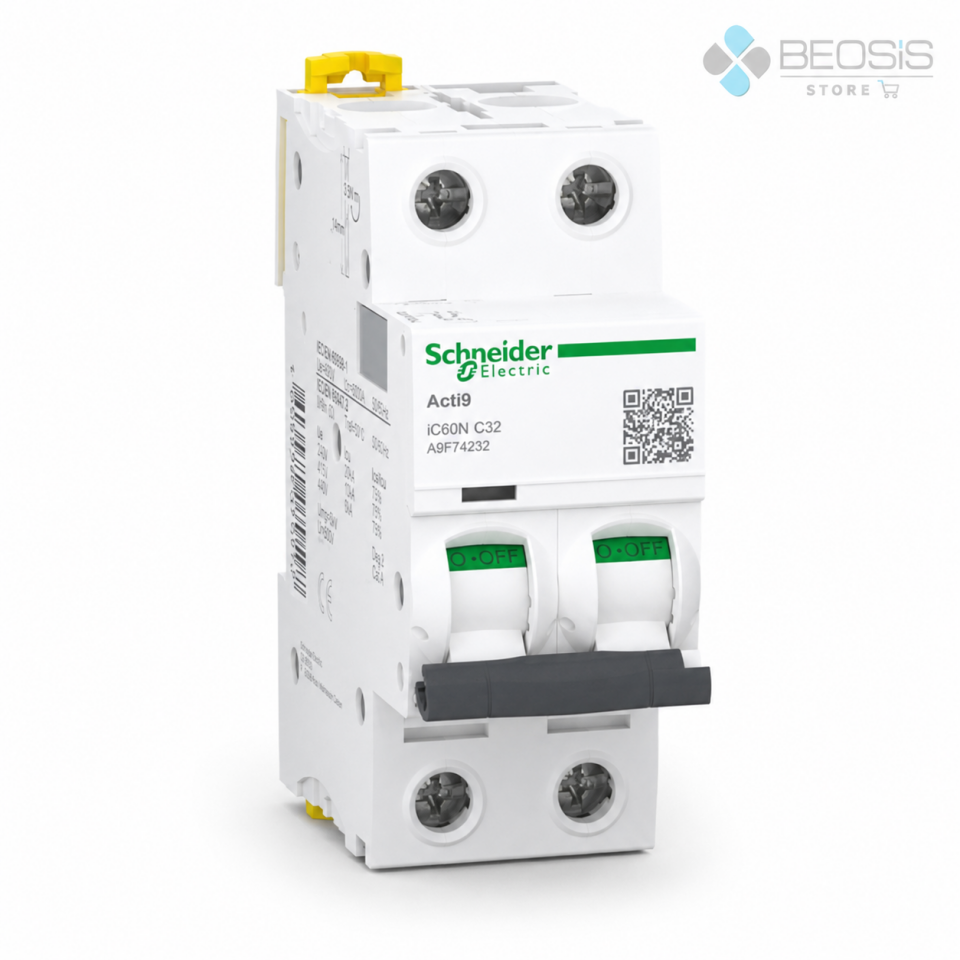 Schneider Electric Acti9 iC60N A9F74232 2P C32 6kA Otomatik Sigorta