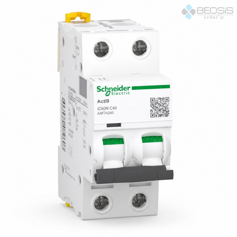 Schneider Electric Acti9 iC60N A9F74240 2P C40 6kA Otomatik Sigorta