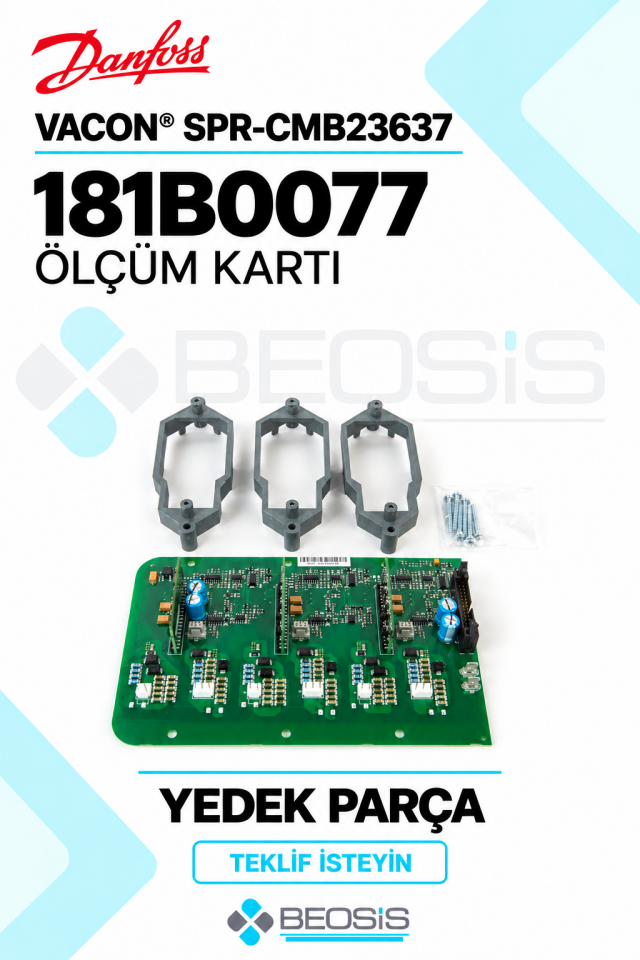 Danfoss 181B0077 VACON SPR-CMB23637 Ölçüm ve Akım Ölçekleme Kartı