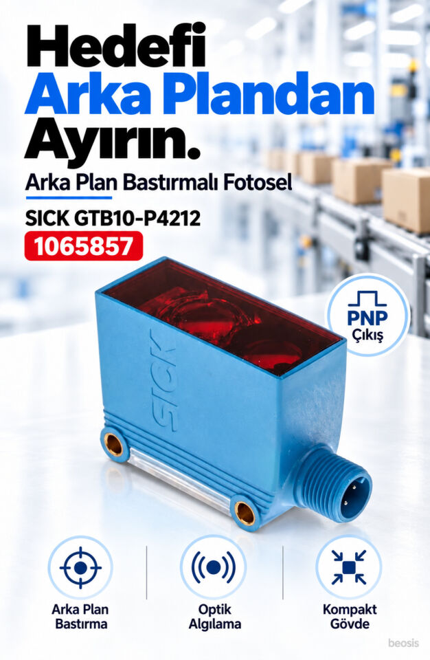SICK GTB10-P4212 arka plan bastırmalı fotosel 1065857