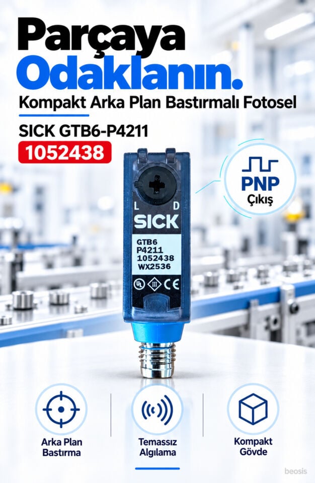 SICK GTB6-P4211 arka plan bastırmalı fotosel 1052438