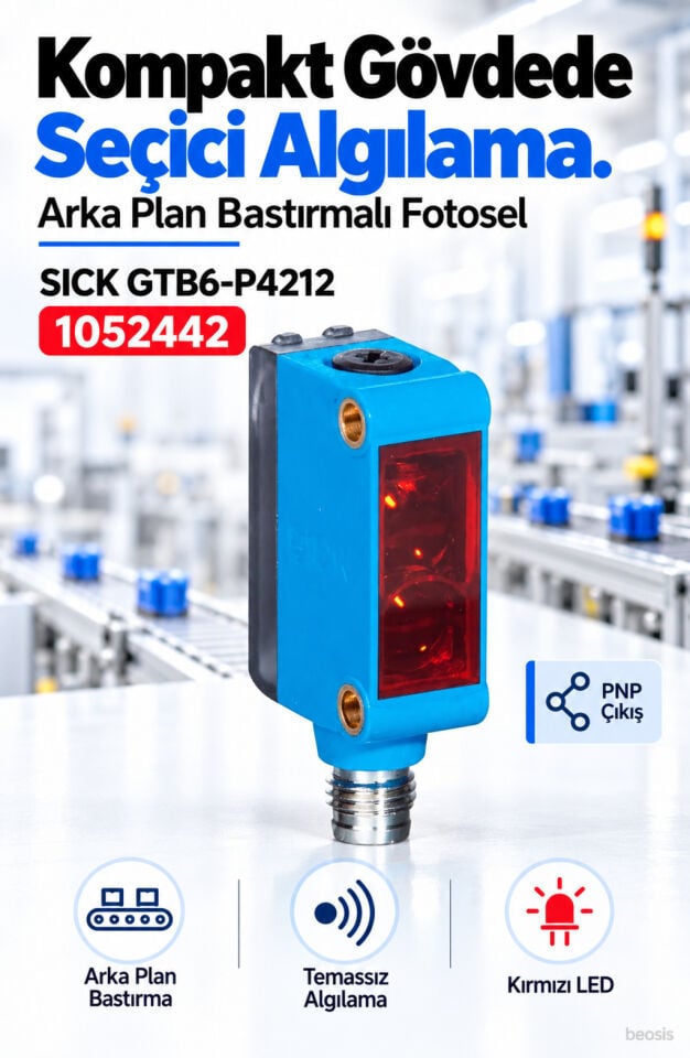 SICK GTB6-P4212 arka plan bastırmalı fotosel 1052442