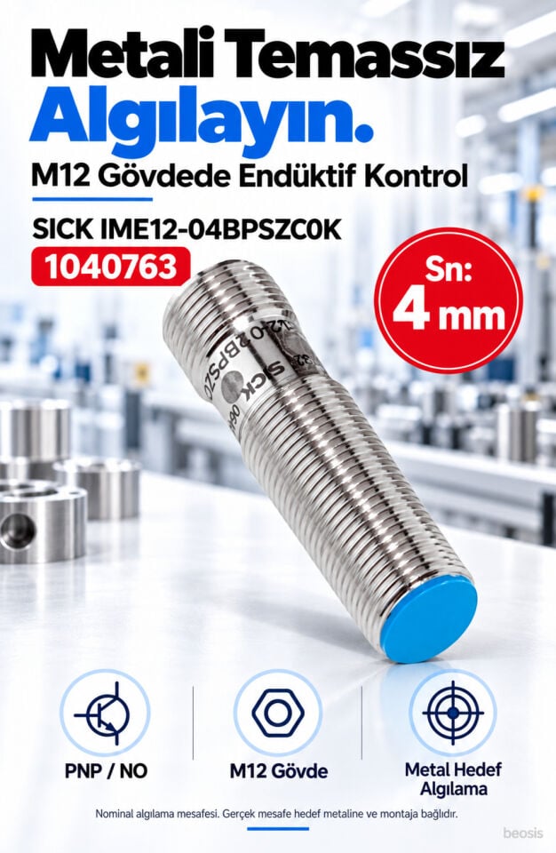 SICK IME12-04BPSZC0K endüktif yaklaşım sensörü 1040763