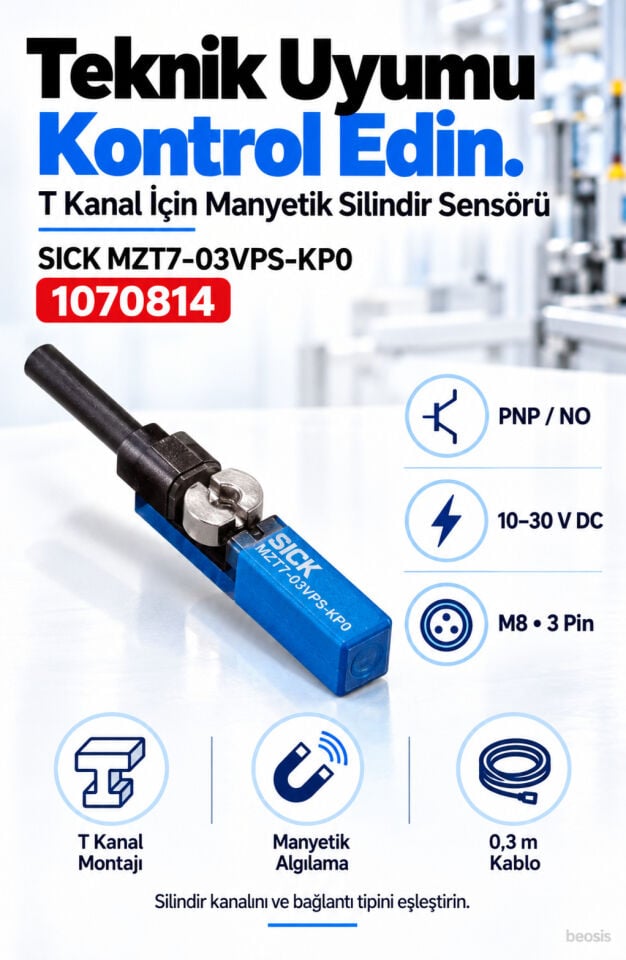 SICK MZT7-03VPS-KP0 silindir sensörü 1070814