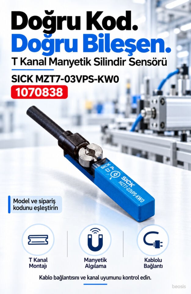 SICK MZT7-03VPS-KW0 silindir sensörü 1070838
