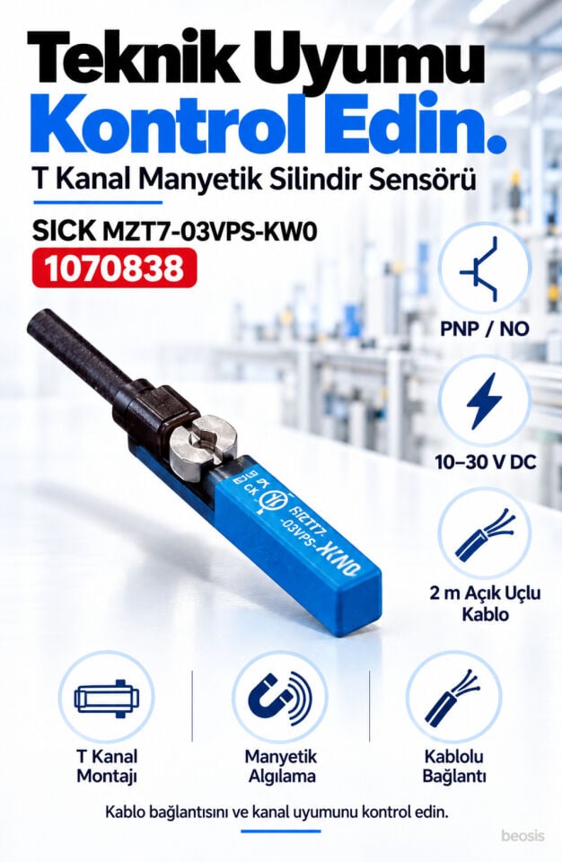 SICK MZT7-03VPS-KW0 silindir sensörü 1070838